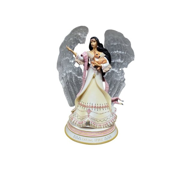 Caring Spirit Sacred Crystal Spirits Native American Figurine Bradford Exchange - Picture 4 of 11